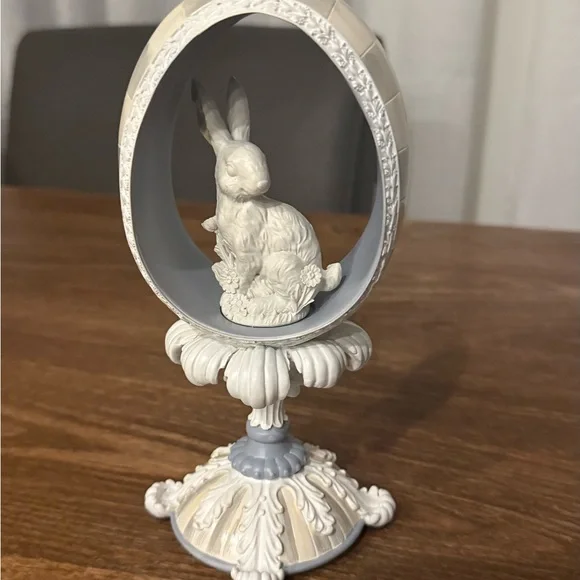 MacKenzie-Childs Blue and White Vanity Tray - Picture 2 of 4